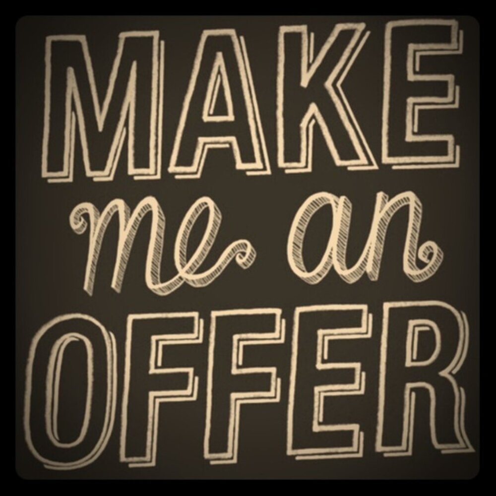 OPEN TO OFFERS!